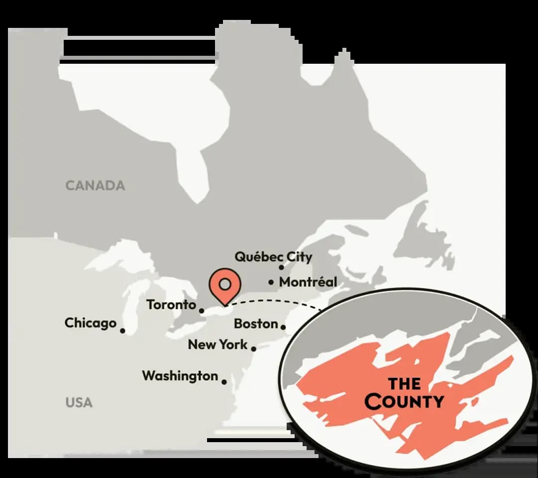 We’re an island in the middle of everything